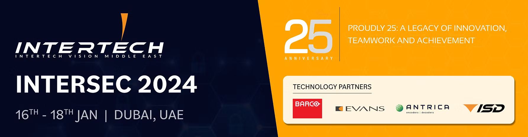 Intertech Vision Middle East to Exhibit at Intersec 2024