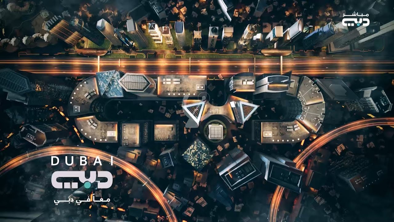 Backdrop Projection System Dubai TV