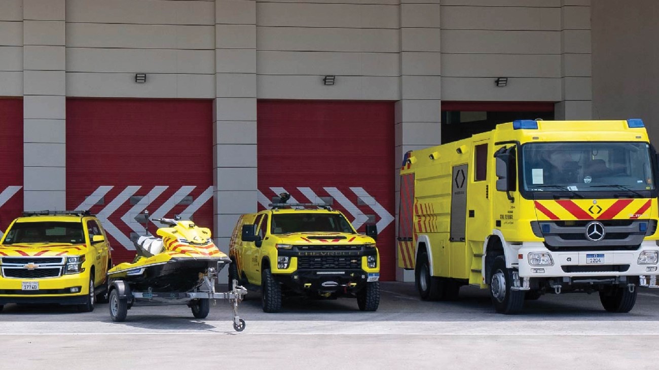 Direct View LED Technology Dubai Civil Defence